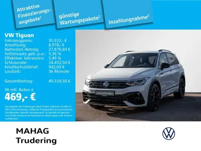 Gebraucht VW Tiguan R 320 PS (235 kW) 2023 Weiß SUV