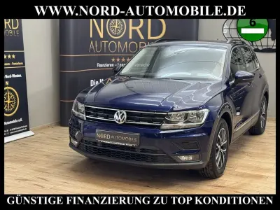 Gebraucht VW Tiguan Comfortline 150 PS (110 kW) 2020 Atlantic blue metallic (metallic) SUV