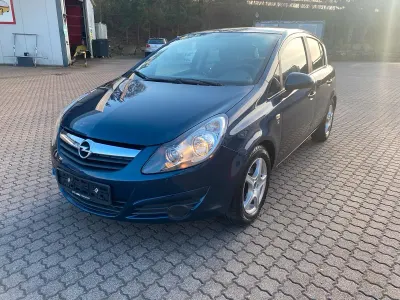Używany Opel Corsa 75 KM (55 kW) 2010 Niebieski Hatchback