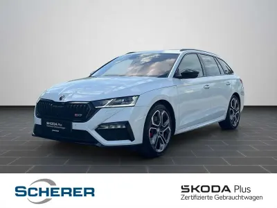Gebraucht Skoda Octavia RS 245 PS (180 kW) 2024 Weiß Kombi