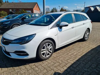 Gebraucht Opel Astra 122 PS (89 kW) 2020 Weiß Kombi