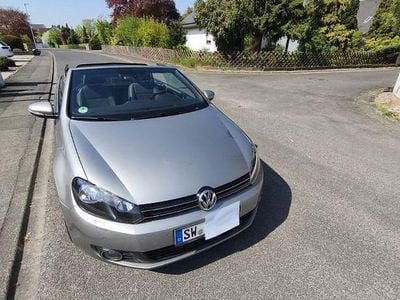 Gebraucht VW Golf Cabriolet Exclusive 122 PS (89 kW) 2012 Silber Cabrio