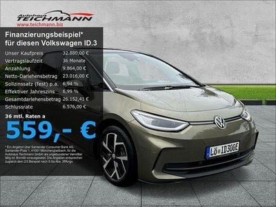 Gebraucht VW ID.3 Pro 150 kW (204 PS) 2023 Grün Kleinwagen
