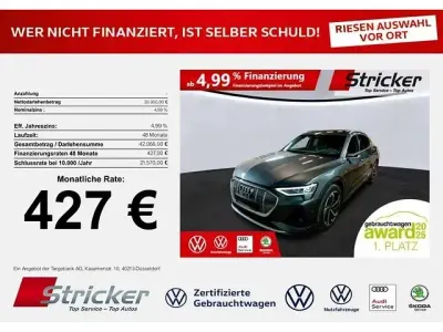 Second-hand Audi e-tron Sportback S-Line 300 kW (408 CP) 2022 SUV