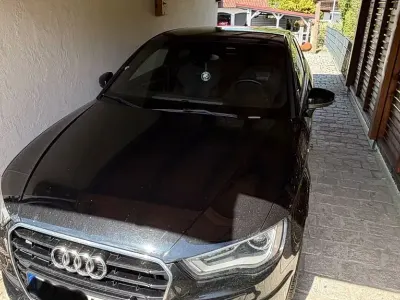 Brugt Audi A3 S-Line 179 HK (131 kW) 2014 Sort Sedan