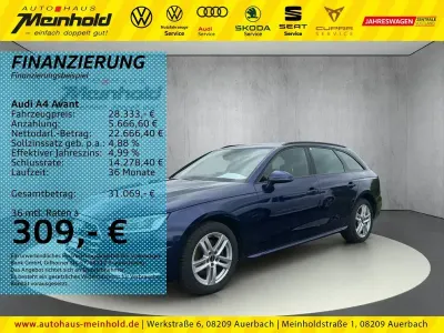 Używany Audi A4 Advanced Plus 150 KM (110 kW) 2023 Niebieski Kombi
