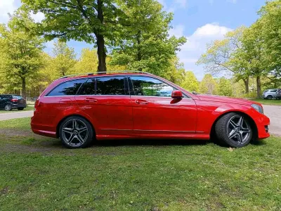Gebraucht Mercedes C250 AMG 250 PS (183 kW) 2013 Rot Kombi