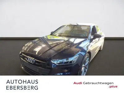 Gebraucht Audi A7 S-Line 299 PS (219 kW) 2023 Blau Limousine