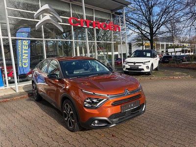 Gebraucht Citroën e-C4 Feel 100 kW (136 PS) 2022 Lackierung pulsorange/typ (metallic) Limousine