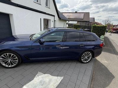 Gebraucht BMW 520 Luxury Line 190 PS (139 kW) 2018 Blau Kombi