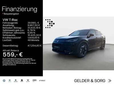 Neu VW T-Roc R-line 150 PS (110 kW) 2026 Grenadillschwarz metallic SUV