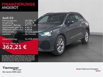Gebraucht Audi Q3 S-Line 245 PS (180 kW) 2022 Daytonagrau perleffekt SUV