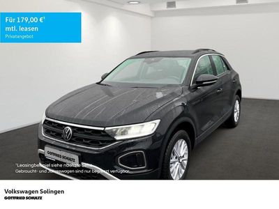 Second-hand VW T-Roc Life 110 CP (80 kW) 2022 Negru SUV