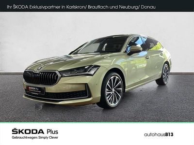 Neu Skoda Superb LAURIN & KLEMENT 265 PS (194 kW) 2025 Iceteagelbmetallic Kombi