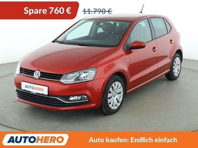 Gebraucht VW Polo LOUNGE 90 PS (66 kW) 2015 Rot Limousine