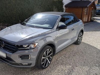 Gebraucht VW T-Roc Cabriolet R-line 150 PS (110 kW) 2021 Grau Cabrio