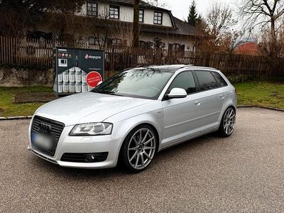 Gebraucht Audi A3 Sportback S-Line 170 PS (125 kW) 2009 Silber Kleinwagen