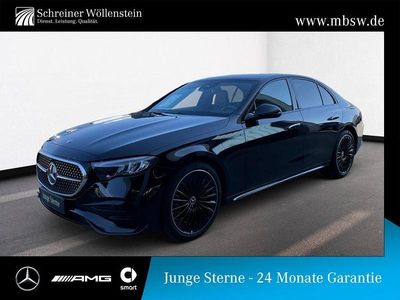 Gebraucht Mercedes E220 AMG 197 PS (144 kW) 2025 Metalliclack obsidianschwarz Limousine