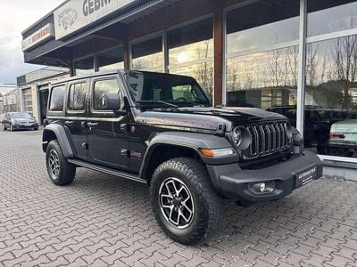 Gebraucht Jeep Wrangler Unlimited Rubicon 272 PS (200 kW) 2024 Schwarz SUV