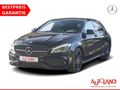 Gebraucht Mercedes CLA220 Shooting Brake AMG line 184 PS (135 kW) 2017 Nachtschwarz unilack Kombi