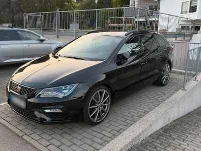 Brugt Seat Leon ST CUPRA 300 HK (220 kW) 2020 Sort Stationcar