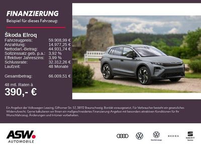 Nuova Skoda Elroq RS 250 kW (340 CV) 2025 Grigio SUV