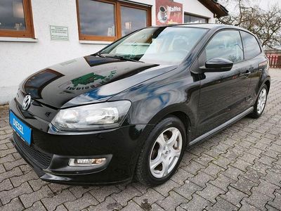 Gebraucht VW Polo Trendline 75 PS (55 kW) 2010 Schwarz Kleinwagen