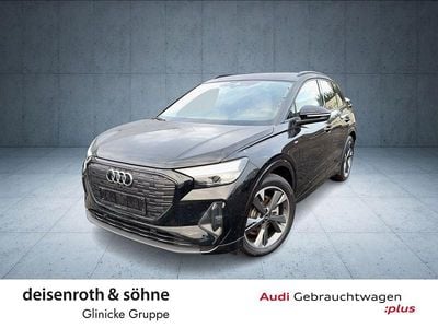 Gebraucht Audi Q4 e-tron S-Line 150 kW (204 PS) 2023 Mythosschwarz metallic SUV