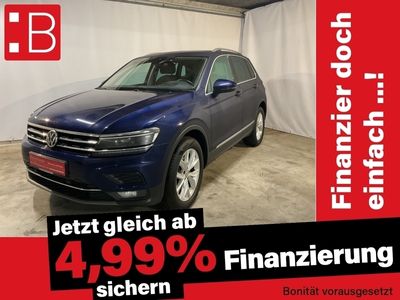 gebraucht VW Tiguan 2.0 TDI DSG 4Mo Highline 18 AHK HuD NAVI