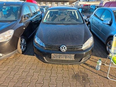 Gebraucht VW Golf VI Comfortline 122 PS (89 kW) 2011 Schwarz Kleinwagen