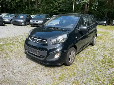 Gebraucht Kia Picanto 69 PS (50 kW) 2012 Schwarz Kleinwagen