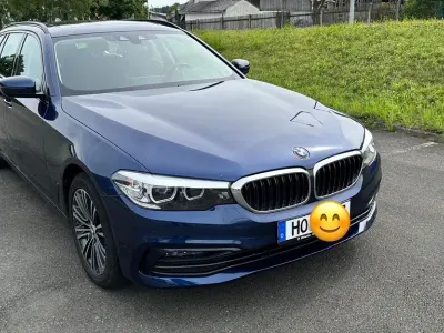 Gebraucht BMW 520 Sport Line 190 PS (139 kW) 2018 Blau Kombi