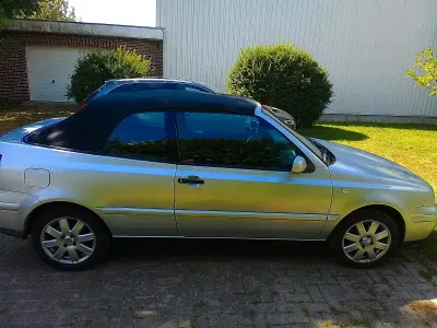 Gebraucht VW Golf Cabriolet 2002 Silber Cabrio