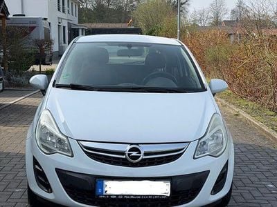 Gebraucht Opel Corsa Selection 70 PS (51 kW) 2012 Weiß Kleinwagen