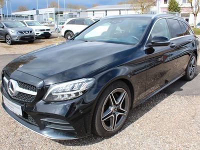 gebraucht Mercedes C220 d T *2 x AMG*LED*COMAND*Business Plus*1Hd.