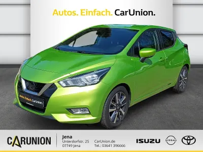 Usata Nissan Micra N-Way 90 CV (66 kW) 2018 Verde Utilitaria