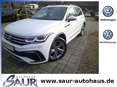 Gebraucht VW Tiguan R-line 200 PS (147 kW) 2022 Pure white (metallic) SUV