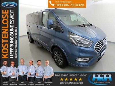 Brugt Ford Tourneo Custom Titanium X 150 HK (110 kW) 2022 Blå Van