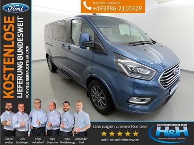 Second-hand Ford Tourneo Custom Titanium X 2022 Albastru Van