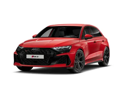 Neu Audi RS3 Sportback Advanced 400 PS (294 kW) 2026 Progressivrot metallic (metallic) Kleinwagen