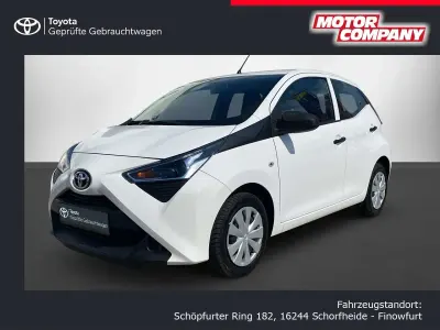 Gebraucht Toyota Aygo Business Edition 72 PS (52 kW) 2021 Weiß Kleinwagen