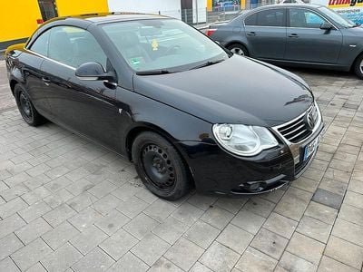 Schwarz Gebraucht 2007 VW Eos Cabrio | 3.450 € (Etwas zu teuer)