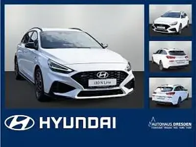 Neu Hyundai i30 N Line 150 PS (110 kW) 2026 Weiß (atlas white / sol) Kombi