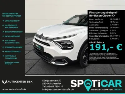 Gebraucht Citroën C4 PureTech 131 PS (96 kW) 2024 Weiß Limousine