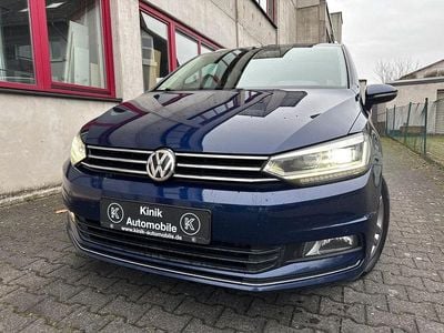Gebraucht VW Touran Sound 150 PS (110 kW) 2017 Blau Van / Kleinbus