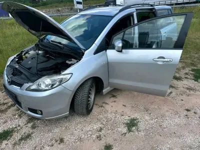 Gebraucht Mazda 5 144 PS (105 kW) 2010 Silber Van / Kleinbus