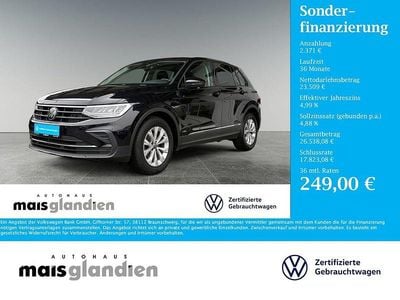 Gebraucht VW Tiguan 150 PS (110 kW) 2023 Deep black perleffekt SUV