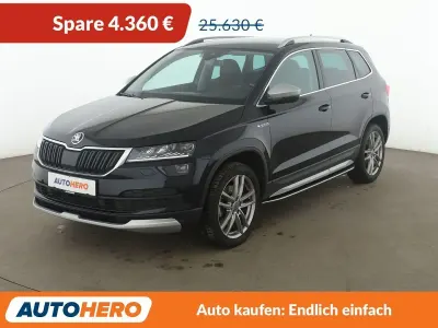 Gebraucht Skoda Karoq Scout 4x4 190 PS (139 kW) 2020 Schwarz SUV