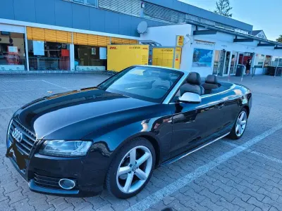 Gebraucht Audi A5 Cabriolet S-Line 170 PS (125 kW) 2010 Schwarz Cabrio