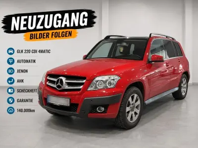 Gebraucht Mercedes GLK220 170 PS (125 kW) 2009 Feueropal  unilack SUV